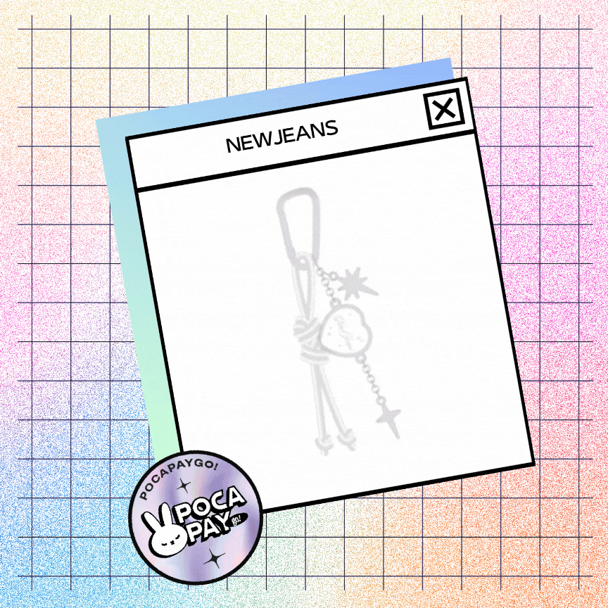 NEWJEANS - 2025 SEASON'S GREETINGS POP UP OFFICIAL MD DIGITAL CODE CHARM
