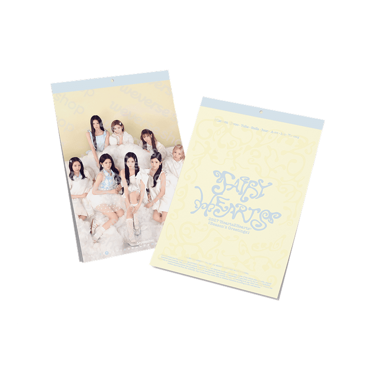 Hearts2Hearts 2027 Season's Greetings (Wall Calendar) — comprar en POCAPAY GO