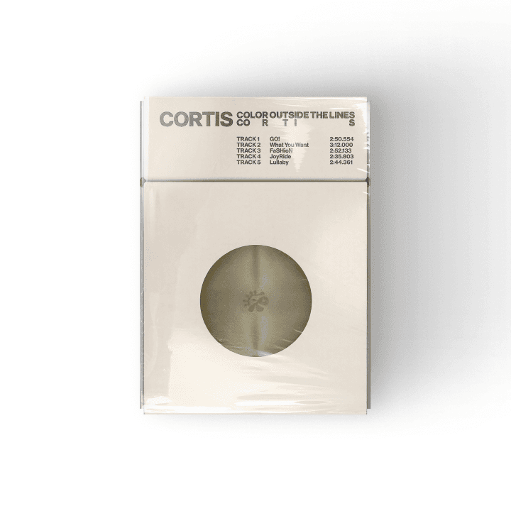 The 1st EP [COLOR OUTSIDE THE LINES] (Singing Bowl ver.) 1