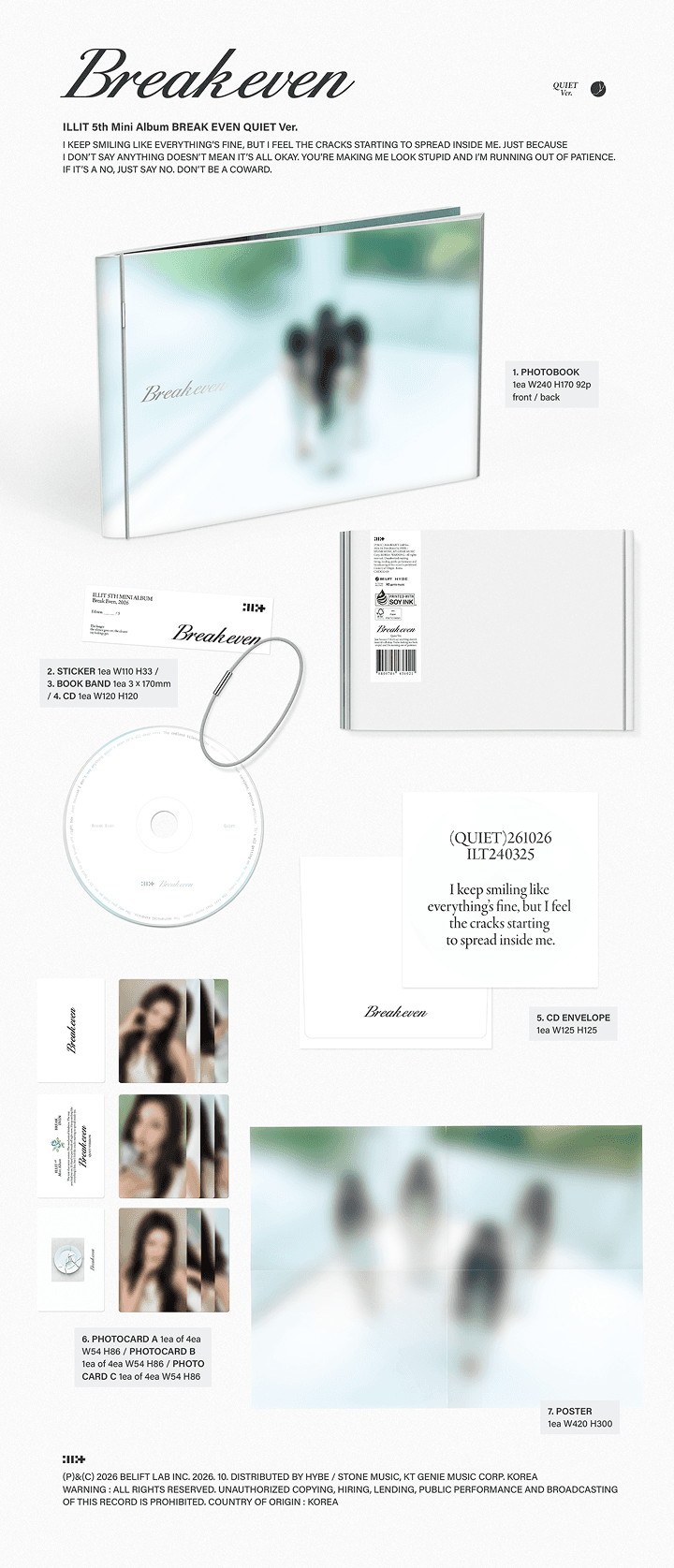 [VIDEO CALL FANSIGN] 5th Mini Album ‘BREAK EVEN’ (ALEATORIO) 4