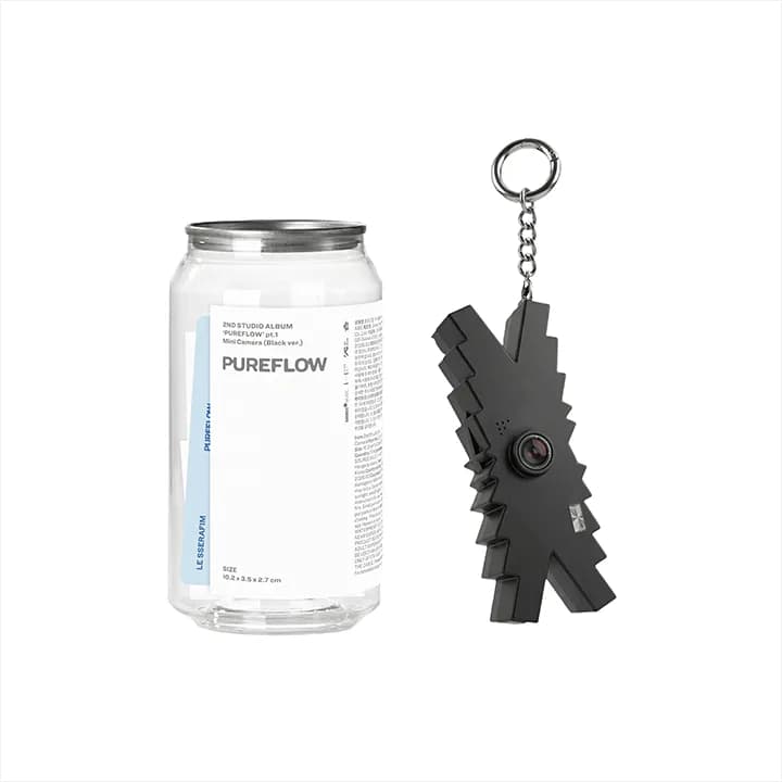 2nd Studio Album 'PUREFLOW' pt.1 Mini Camera (Black ver.) 1