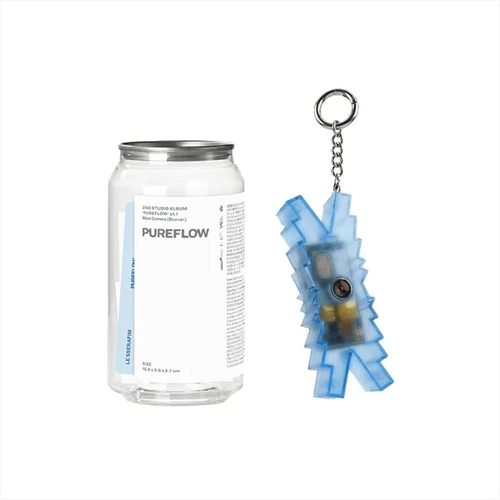 2nd Studio Album 'PUREFLOW' pt.1 Mini Camera (Blue ver.) 1