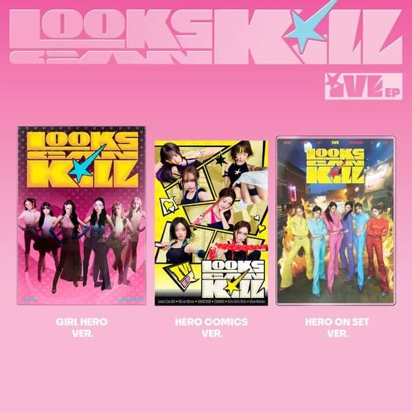 [3CD SET] IVE - EP Album [Looks Can Kill] SET