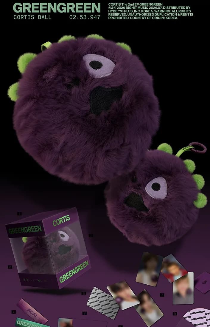 The 2nd EP [GREENGREEN] (CORTIS Ball ver.) (Set)