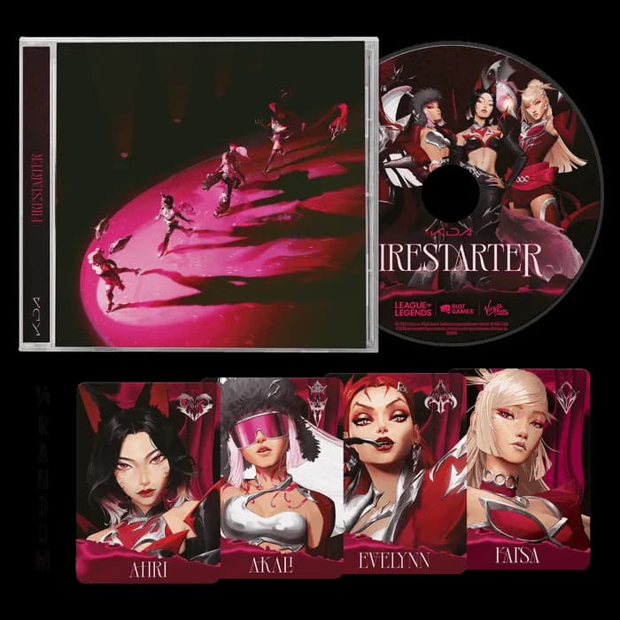 K/DA - FIRESTARTER CD (BLADES Edition) 1