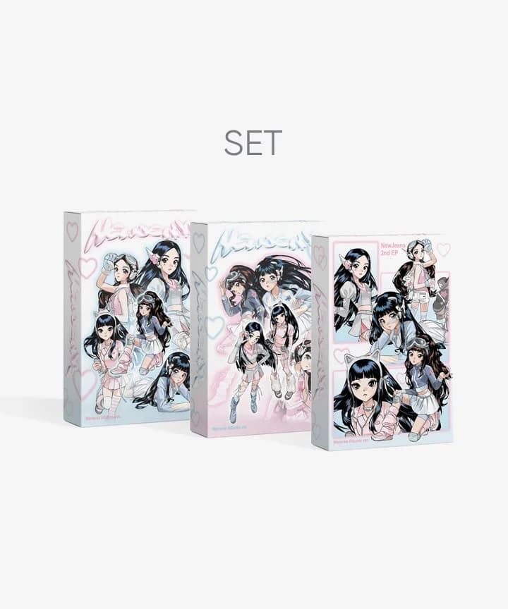 NewJeans 2nd EP 'Get Up' Weverse Albums ver. (Set) 1