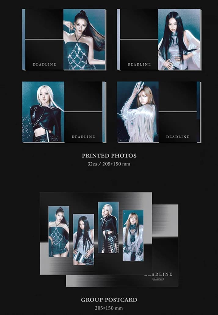 BLACKPINK 3rd MINI ALBUM [DEADLINE] GRAY Ver. 3
