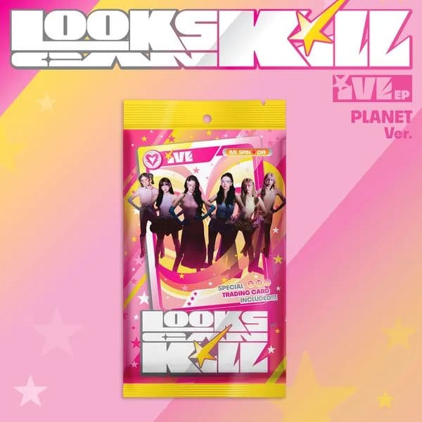 IVE - EP Album [Looks Can Kill] (PLANET Ver.) (Limited Edition) (Random Ver.) 1