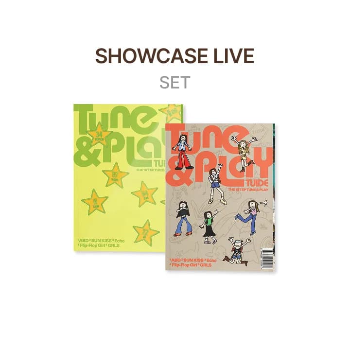 [SHOWCASE LIVE] The 1st EP [TUNE & PLAY] (Set)