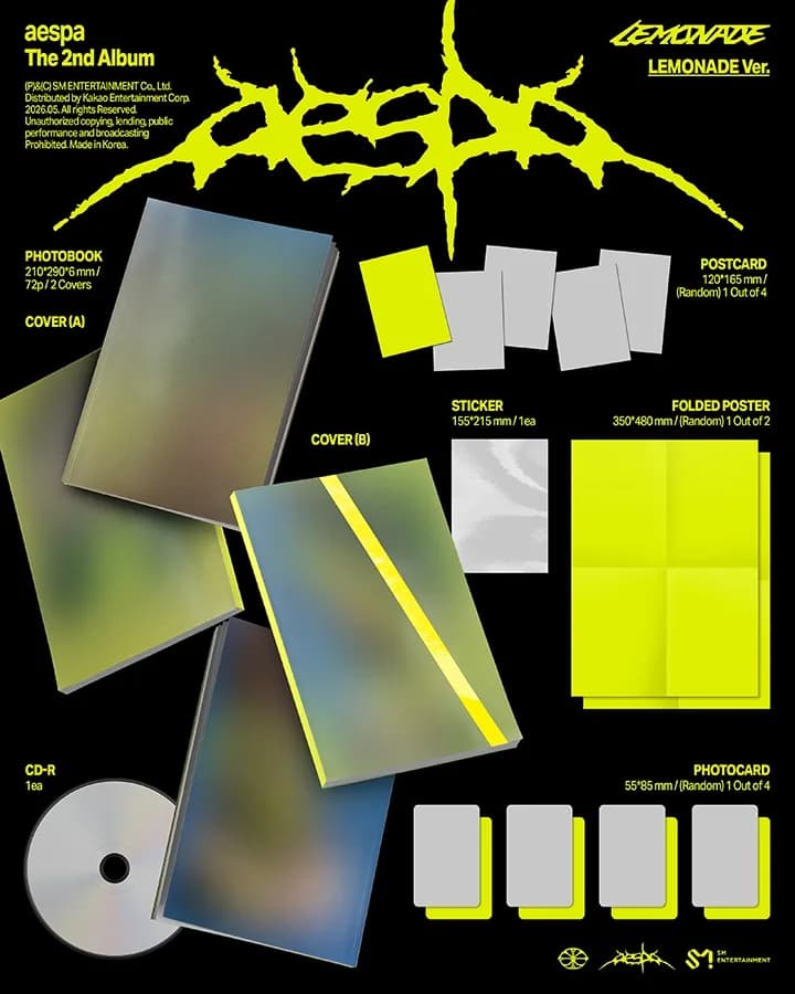 The 2nd Album [LEMONADE] (LEMONADE Ver.) (Set)