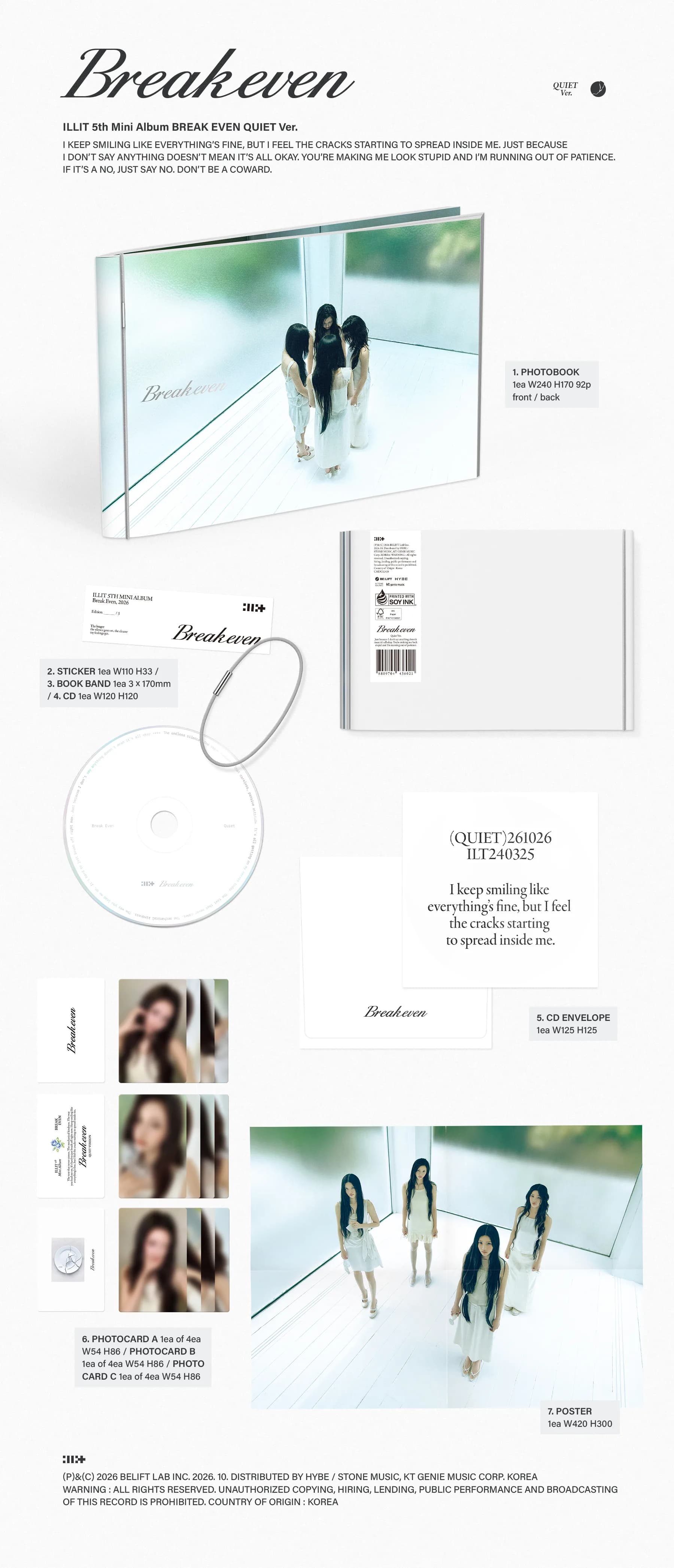 5th Mini Album ‘BREAK EVEN’ (Set) — ILLIT 3