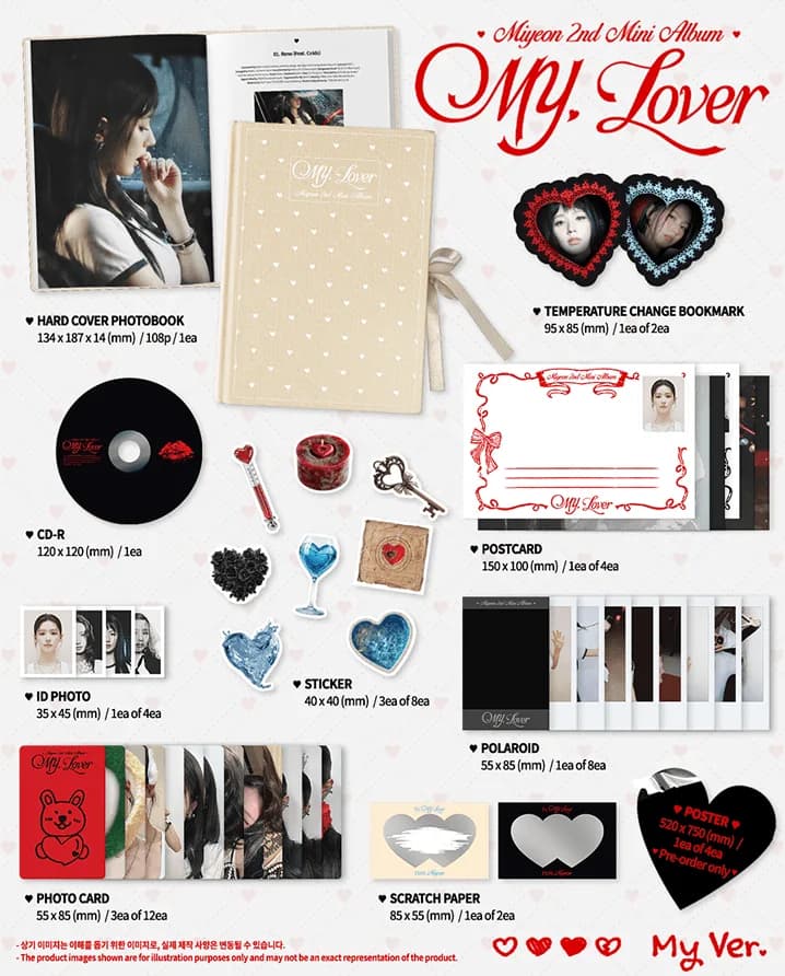 2nd Mini Album [MY, Lover] Random 2
