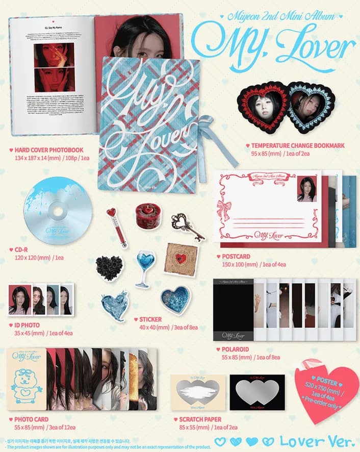 2nd Mini Album [MY, Lover] Set