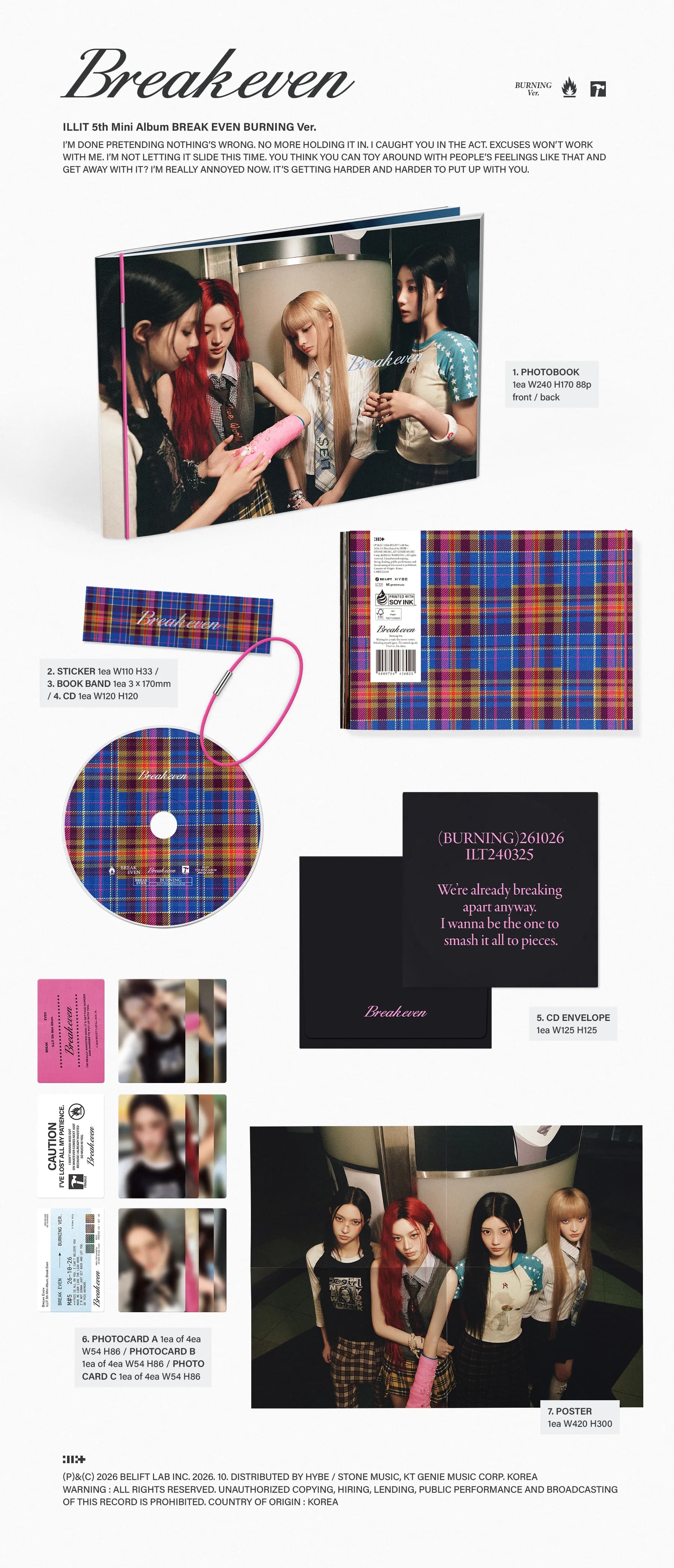 5th Mini Album ‘BREAK EVEN’ (Set) — ILLIT 2