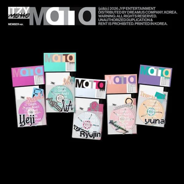 ITZY - [Motto] (MEMBER Ver.) (Random Ver.)