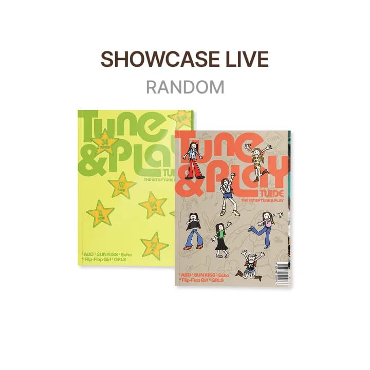 [SHOWCASE LIVE] The 1st EP [TUNE & PLAY] (Random)