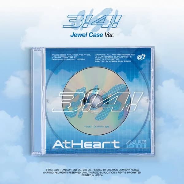 AtHeart (앳하트)  [3!4!] (Jewel Case Ver.)