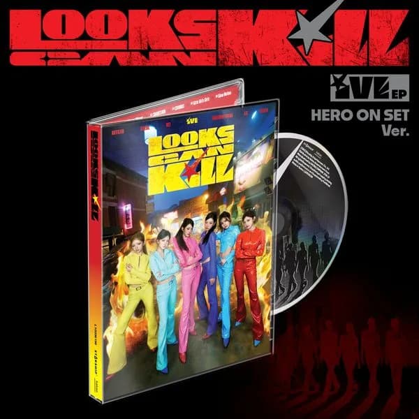 IVE - EP Album [Looks Can Kill] (HERO ON SET Ver.) — comprar en POCAPAY GO
