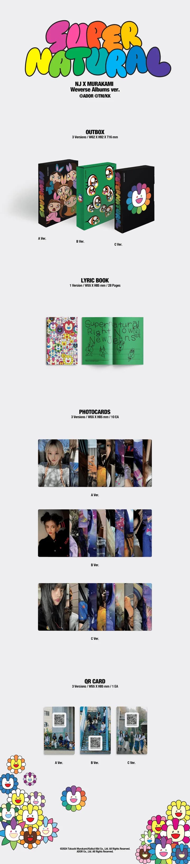 NewJeans 'Supernatural' Weverse Albums ver. (Random) — NewJeans 2