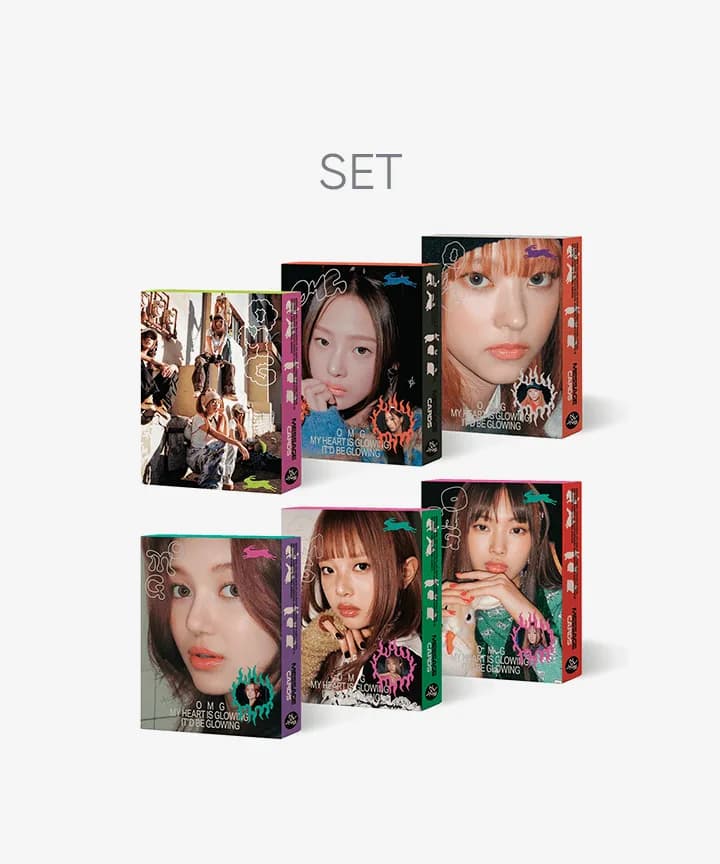 NewJeans ‘OMG’ Message Card ver. (Set) 1