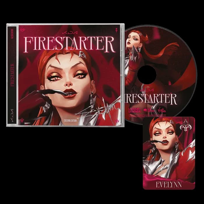 K/DA - FIRESTARTER CD (Evelynn Edition) — comprar en POCAPAY GO