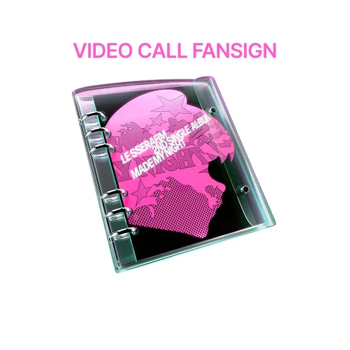 [VIDEO CALL FANSIGN] 2nd Single Album 'Made My Night' CHEMICAL NIGHT