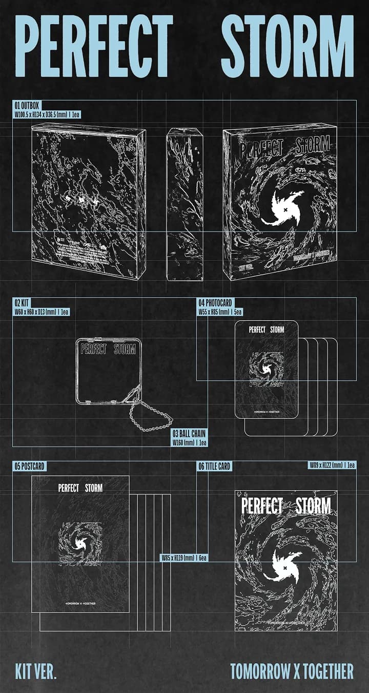 9th Mini Album 'PERFECT STORM' (KiT Ver.) — TXT 2