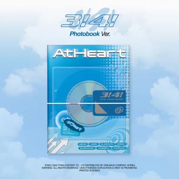 AtHeart (앳하트)  [3!4!] (Photobook Ver.)