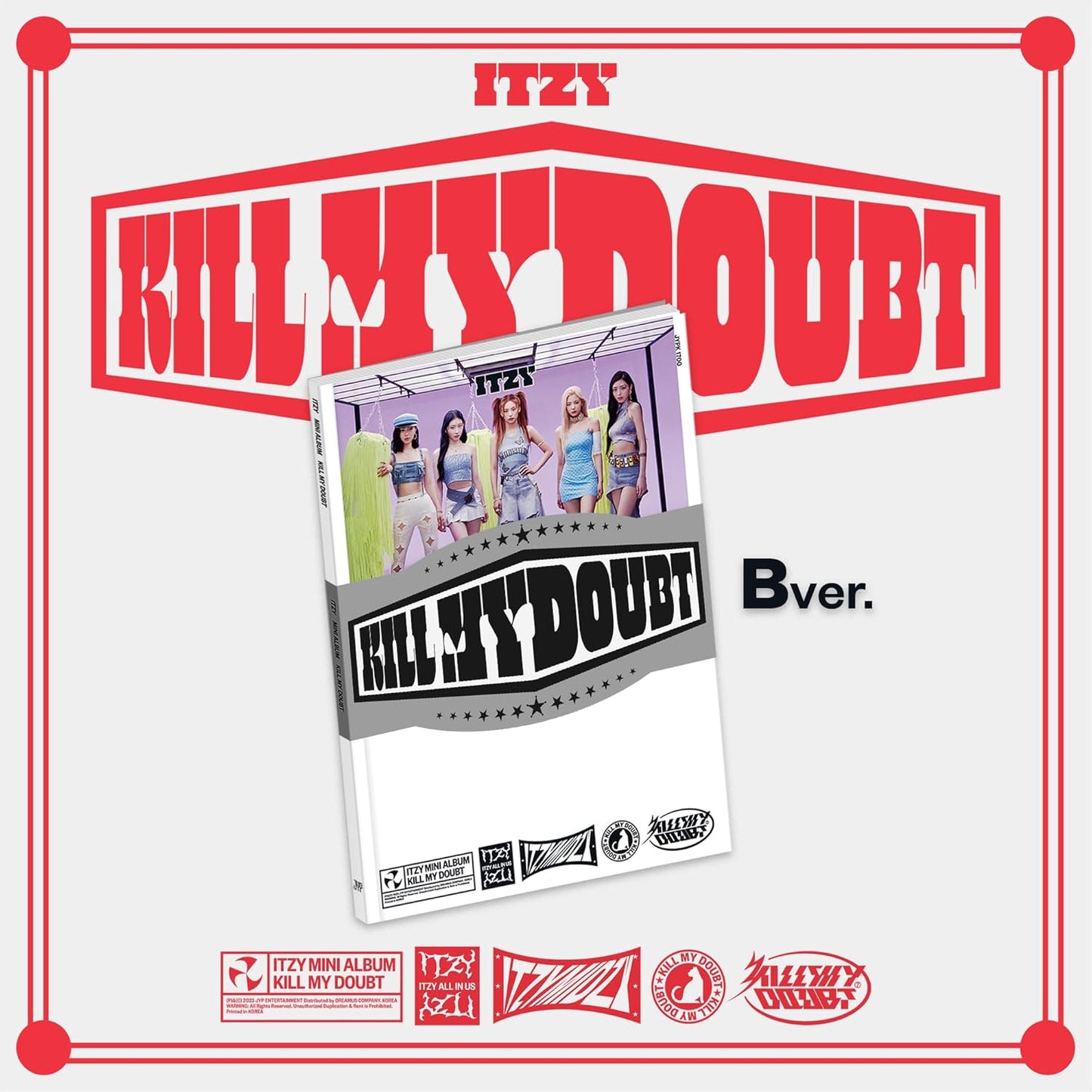 ITZY - KILL MY DOUBT 7TH MINI ALBUM STANDARD VER