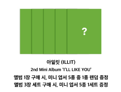 ILLIT I'LL LIKE YOU PHOTOCARDS PREVENTA