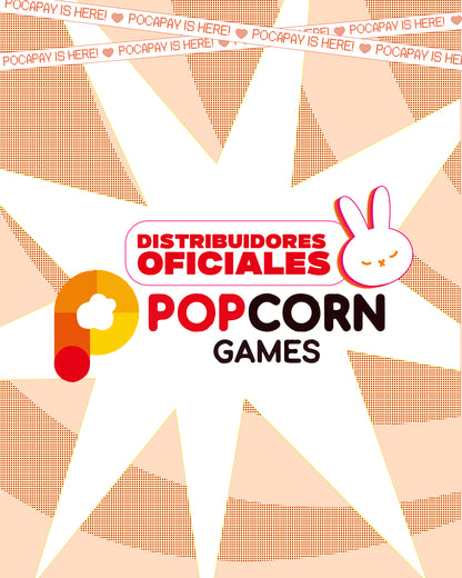 PHOTOCARD SLEEVES POPCORN GAMES 50 PZAS HARD (35 x 45 mm)