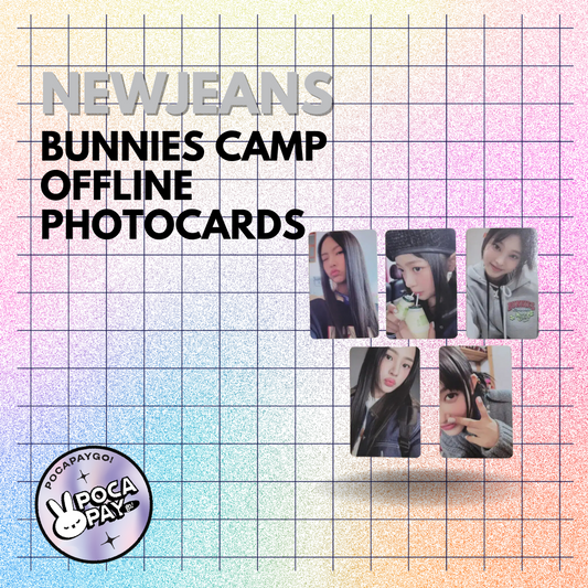 NEWJEANS - BUNNIES CAMP OFFLINE PHOTOCARDS