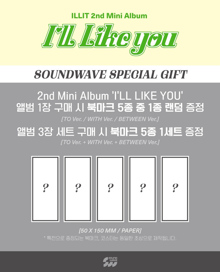 ILLIT I'LL LIKE YOU PHOTOCARDS PREVENTA