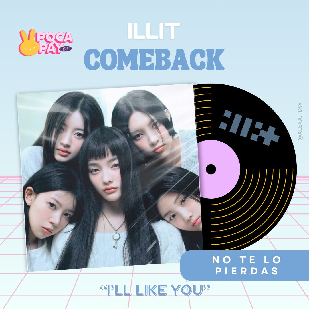 ILLIT I'LL LIKE YOU PHOTOCARDS PREVENTA [ALBUM GLLIT VER.]